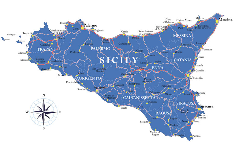 Sicily's Winegrowing Mosaic: The Provinces - Wines of Sicily