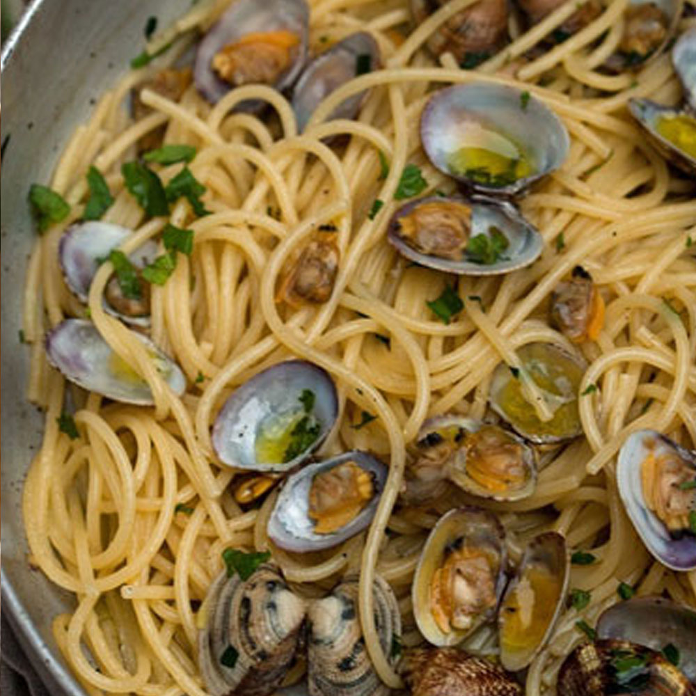 Pasta with Clam Sauce Wines of Sicily